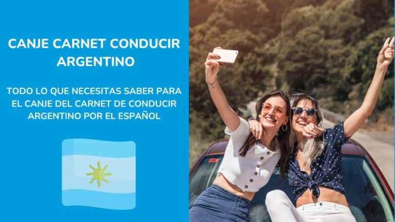 Como canjear la licencia de conducir argentina en España