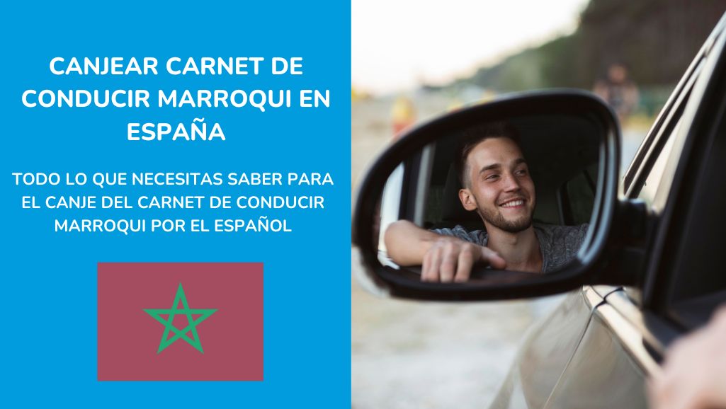 como canjear el carnet de conducir marroquí es España.