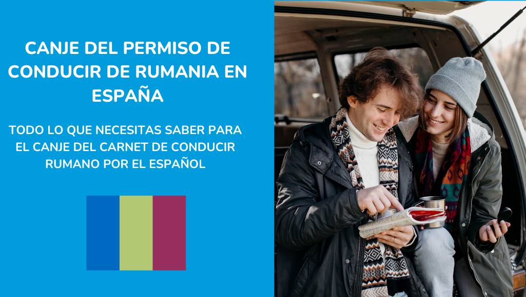 canje del permiso de conducir de Rumanía